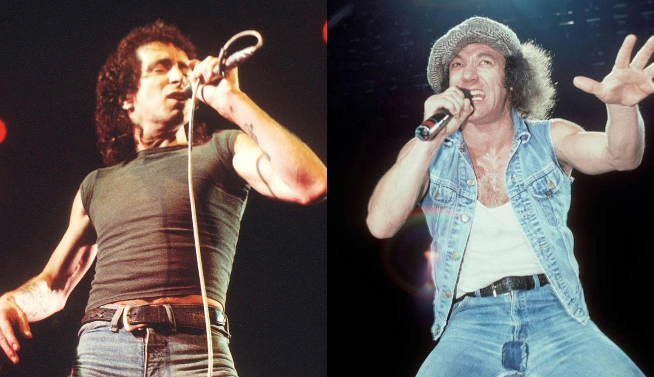 Pensó que se trataba de un gran espectáculo: Cuando Bon Scott vio a Brian Johnson tener un ataque de apendicitis sobre el escenario