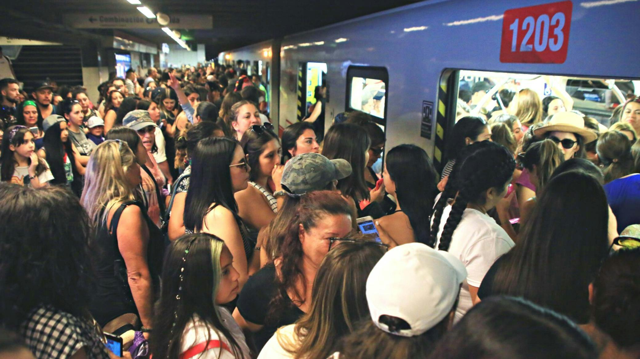 Metro de Santiago por denuncias de acoso sexual: “Más de un 90% de los casos denunciados han terminado con detenidos efectivos”