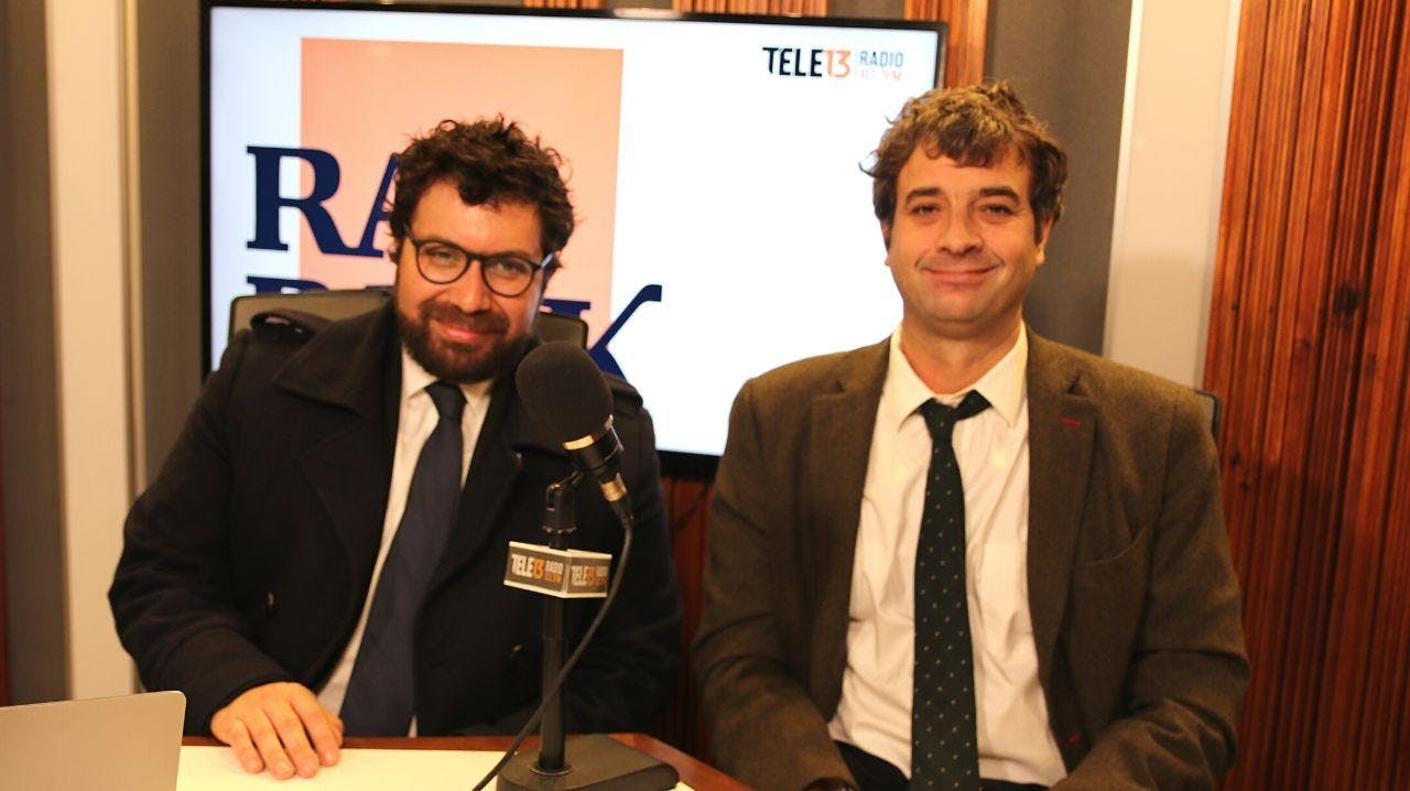 Los comisionados expertos Juan José Ossa (RN) y Gabriel Osorio (PS) abordan el trabajo de la comisión