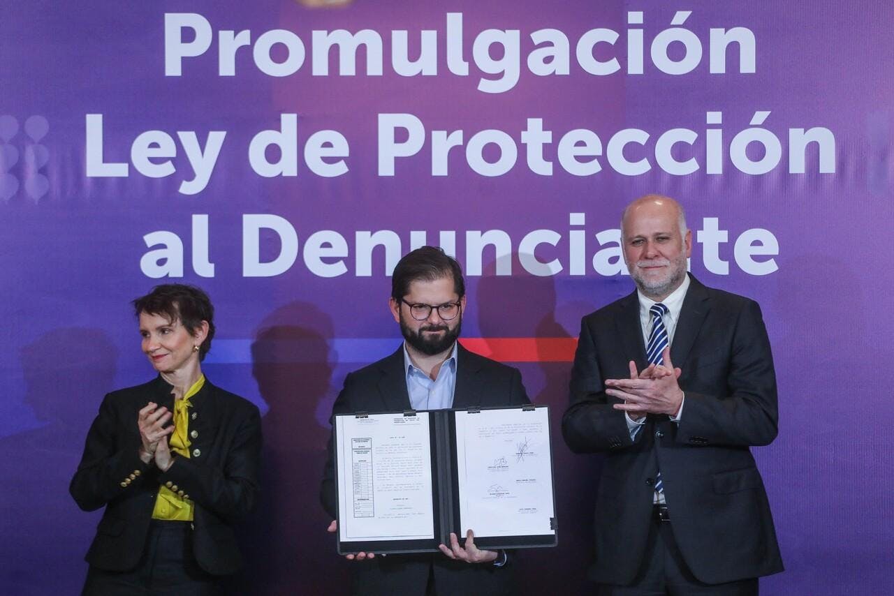 Chile Transparente por Ley de Protección al Denunciante: Estamos avanzando bastante, las personas no denuncian irregularidades por temor a represalias