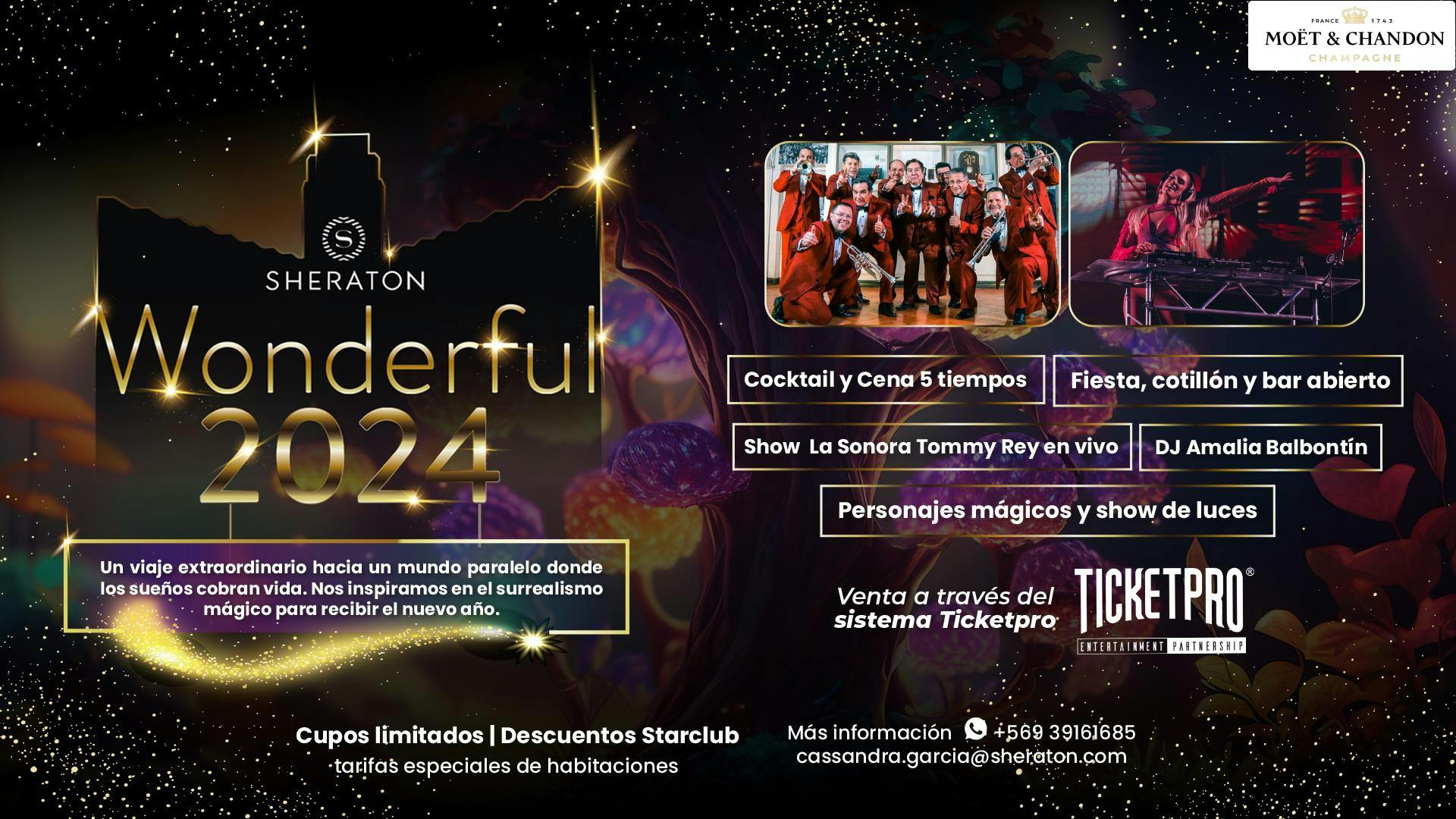 ¿Te quedas en la capital? Recibe el 2024 con los exclusivos panoramas de Hoteles Marriott en Santiago