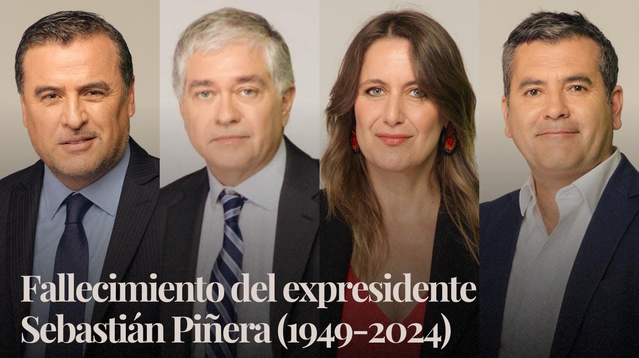 Los cuatro conductores de Tele 13 Radio recuerdan el legado del ex presidente Sebastián Piñera