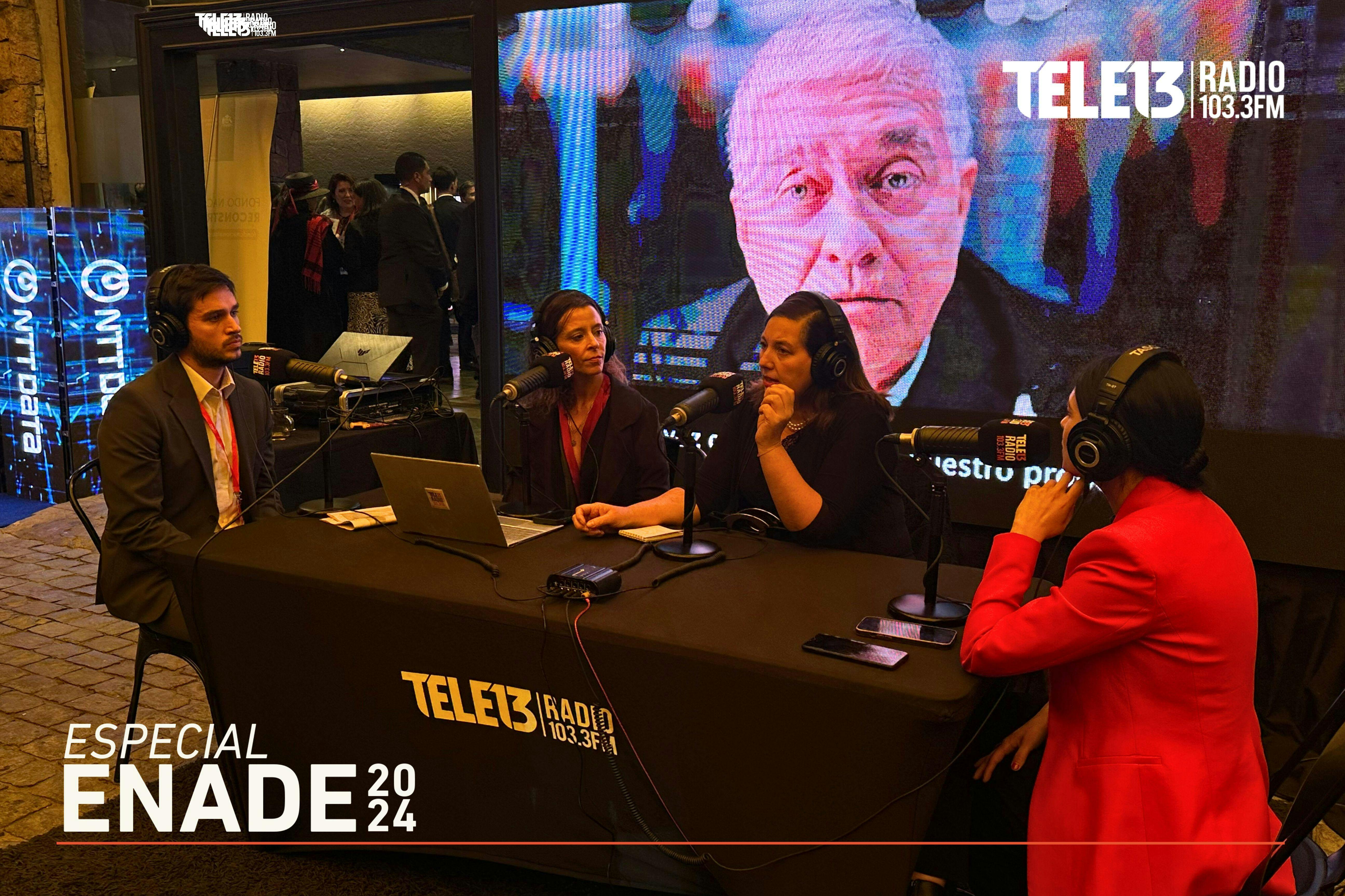 Enade 2024: Diputada Cariola, senadora Vodanovic y Diego Vela reaccionan al discurso del Presidente Gabriel Boric