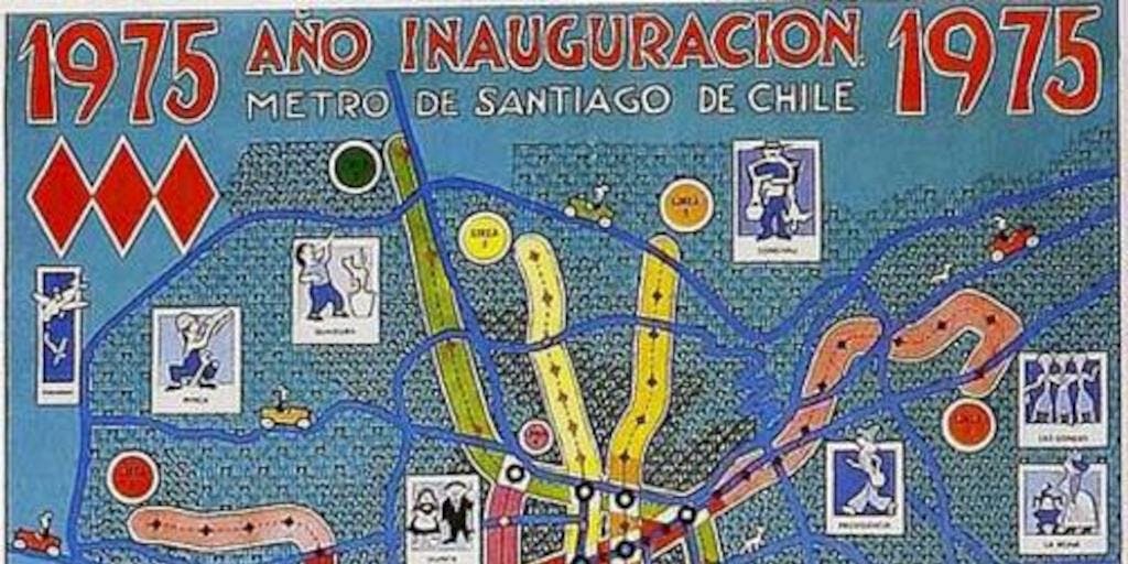 A propósito de trenes...Recordamos la época de la inauguración del Metro de Santiago