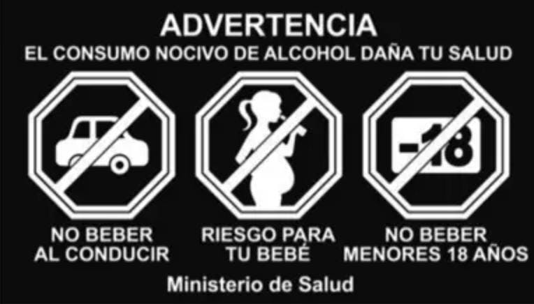 Minsal por nueva ley de etiquetado de alcoholes: “Estamos dentro de los primeros lugares de consumo de alcohol en la región”