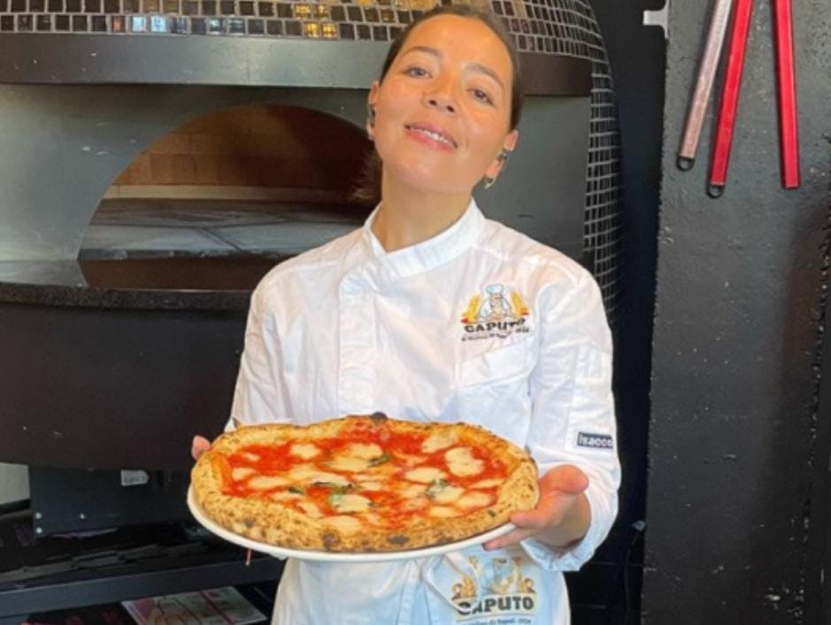 Daniela Zúñiga, chilena ganadora del Campeonato Mundial de Pizza Caputo: Fue sorpresivo, es primera vez que un latinoamericano gana una competencia de este tipo