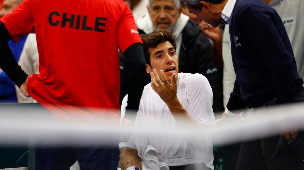 Federación de Tenis de Chile por agresión en Copa Davis: “Si quisiéramos haber magnificado el tema, Garin no se levanta”