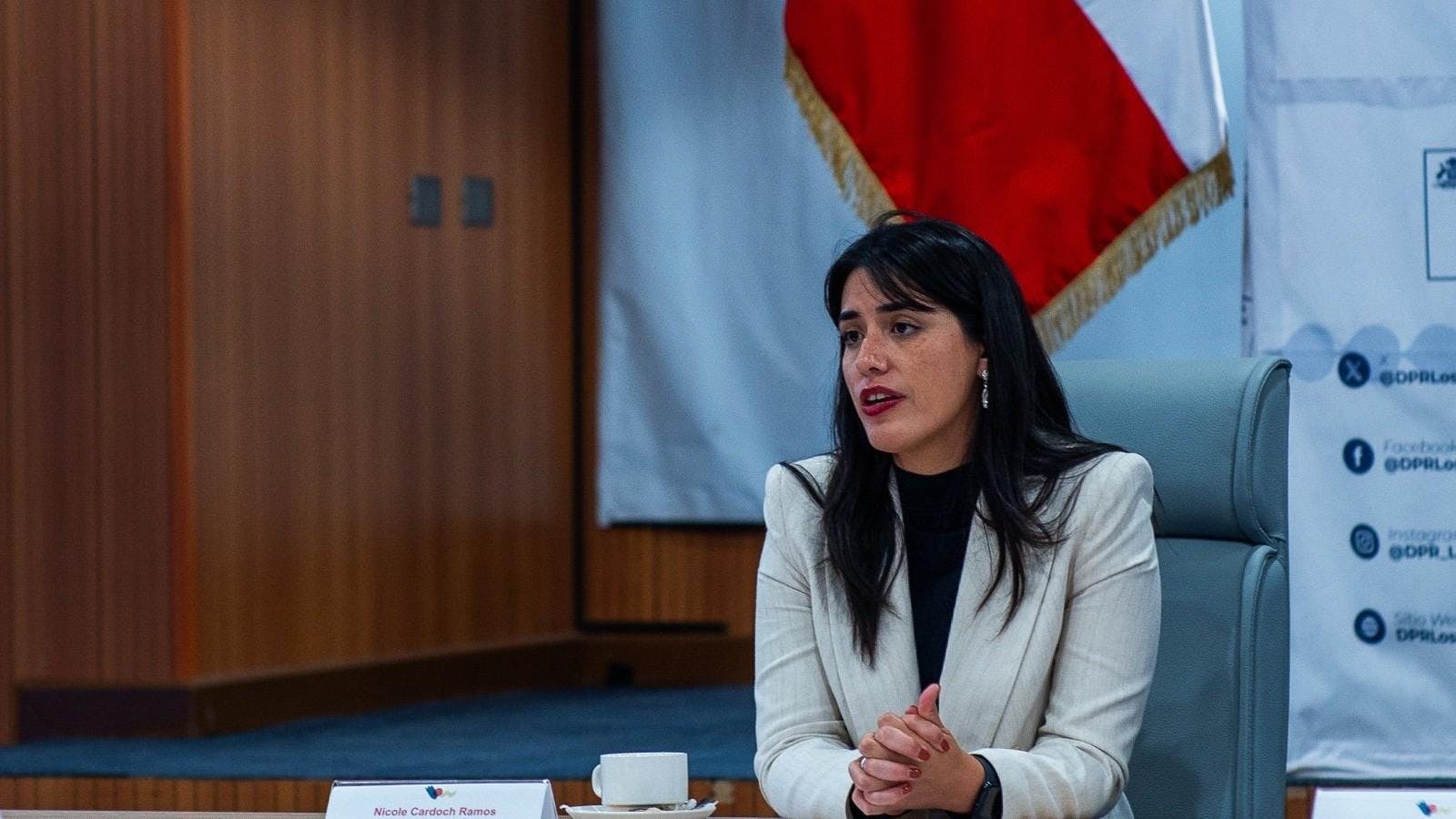 Nicole Cardoch: “Vamos a poner todo de nuestra parte para que sea una ley durante la última cuarta parte de gobierno”