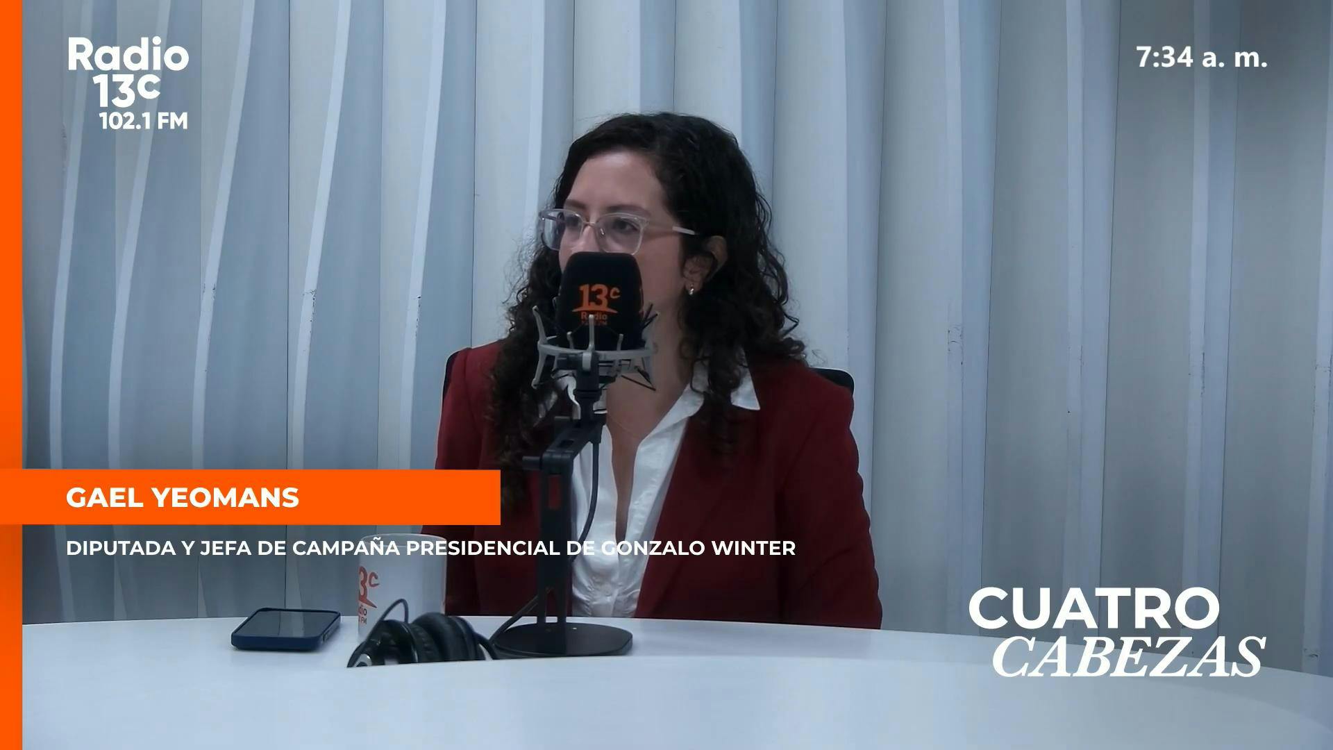 Jefa de campaña de Gonzalo Winter y relación Tohá - Marcel: “El mandato del presidente es que los ministros sean ajenos a las campañas. Espero que eso se cumpla”