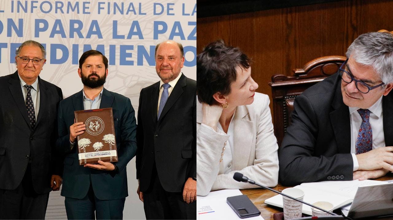 Los primeros detalles del informe de la Comisión para la Paz y el Entendimiento y las críticas a la relación Tohá-Marcel