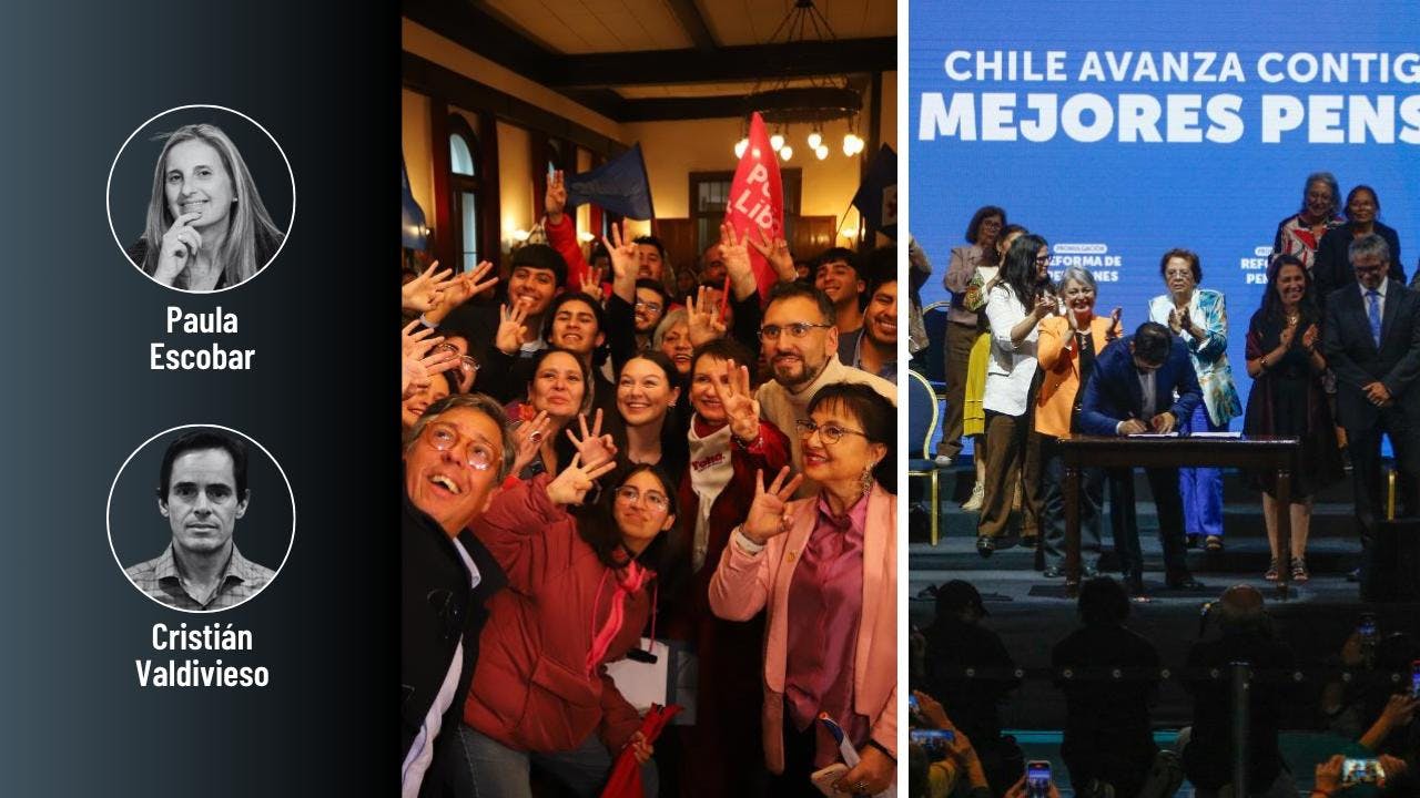 Escobar y Valdivieso por la reforma de pensiones en el escenario político y si la socialdemocracia está en debacle