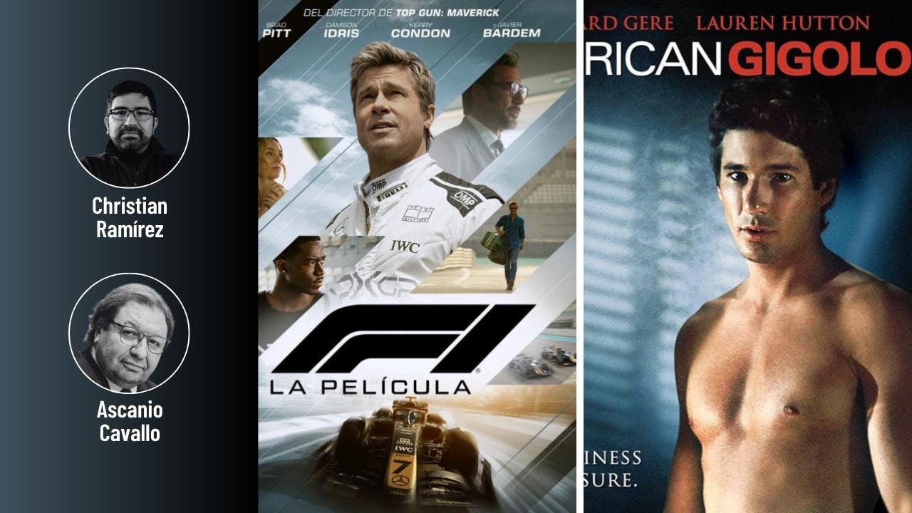 Ramírez y Cavallo por “F1”, “El tema del verano” y los 45 años de “Gigoló americano”