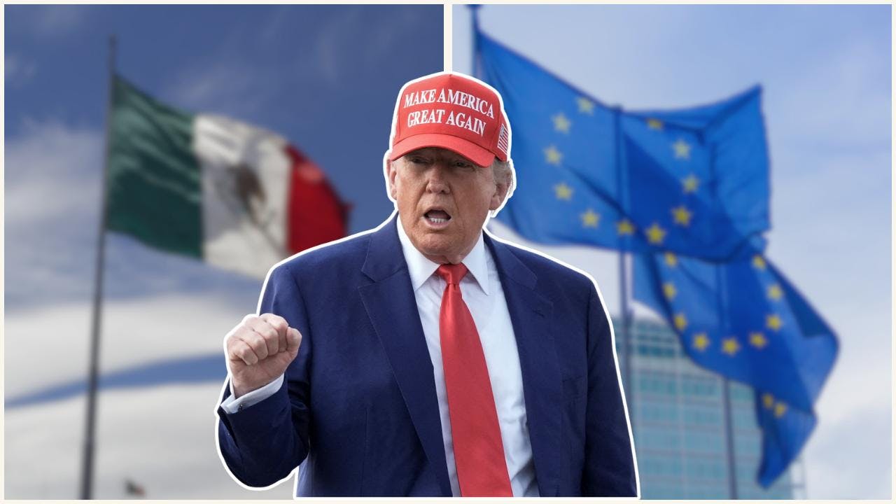 Donald Trump anuncia aranceles del 30% para México y la UE