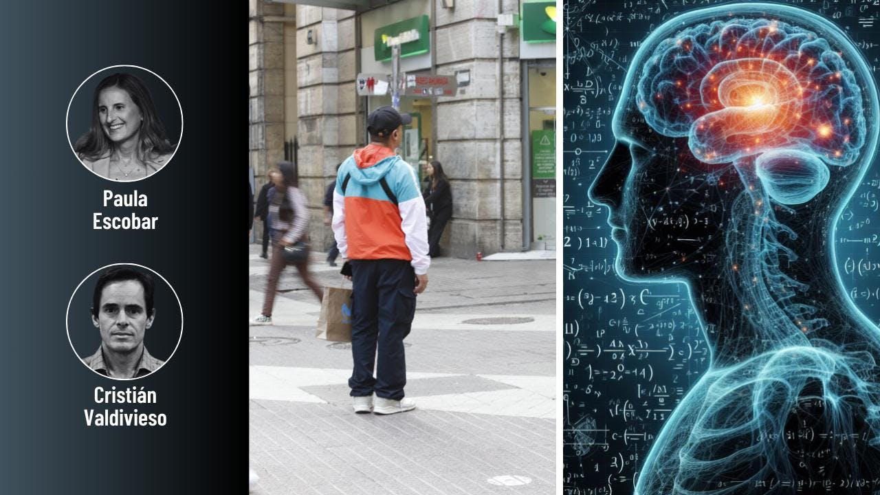 Escobar y Valdivieso por los efectos de la IA en el cerebro y la derecha con la que se identifica la población