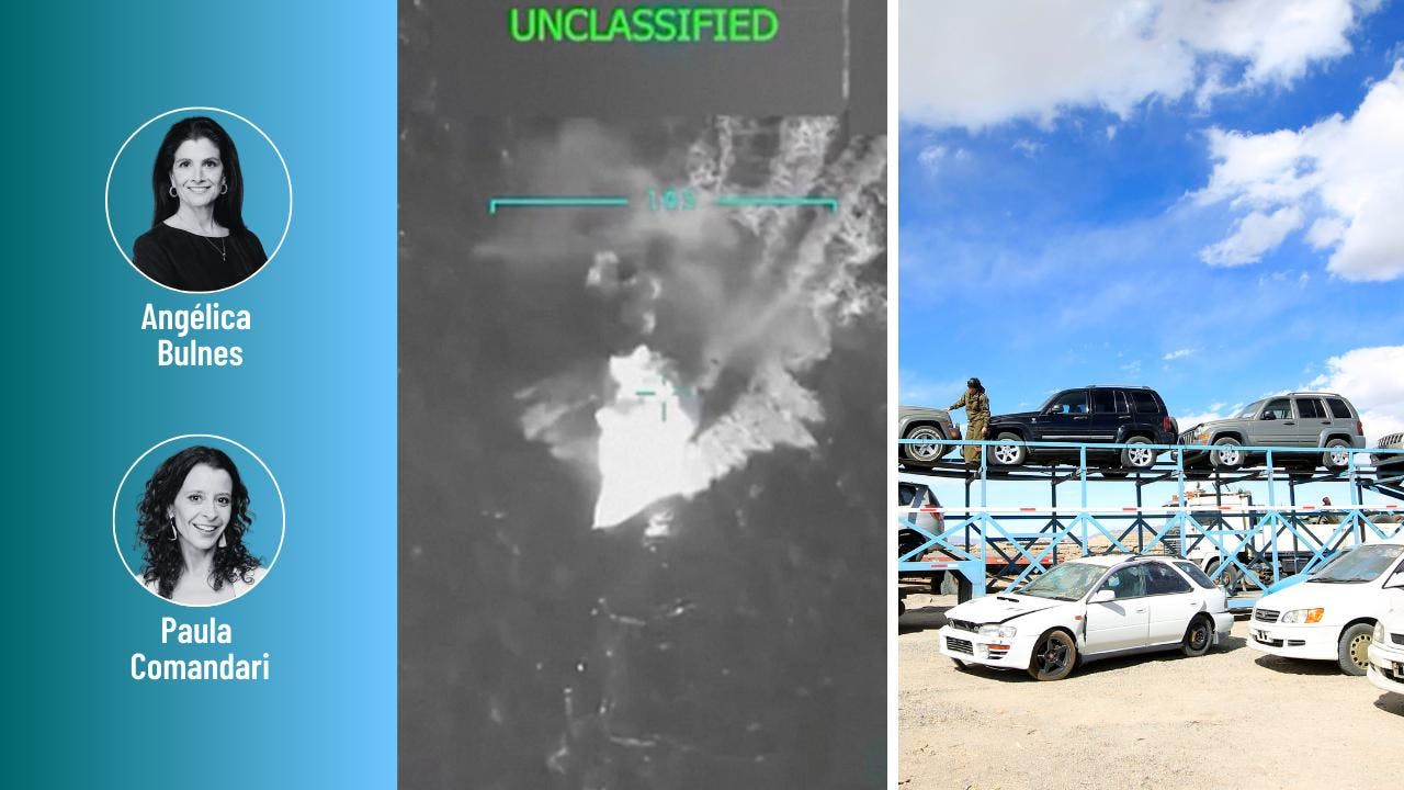 El ataque estadounidense al bote venezolano y los "autos chutos" en Bolivia