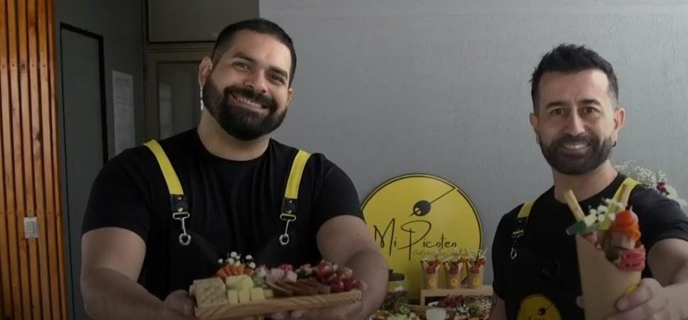 Dos vecinos que convirtieron la incertidumbre en un negocio con sabor