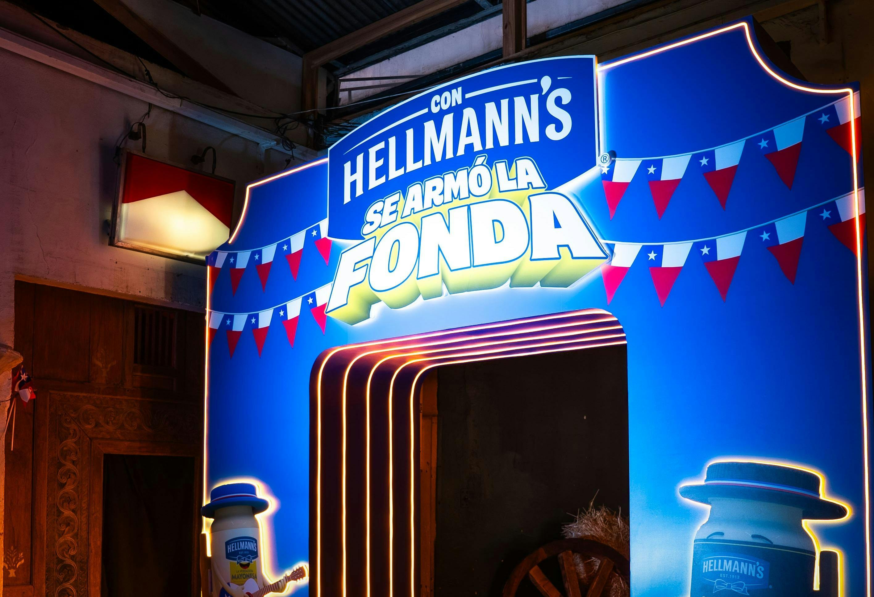 Así se armó la primera fonda del mes con Hellmann’s