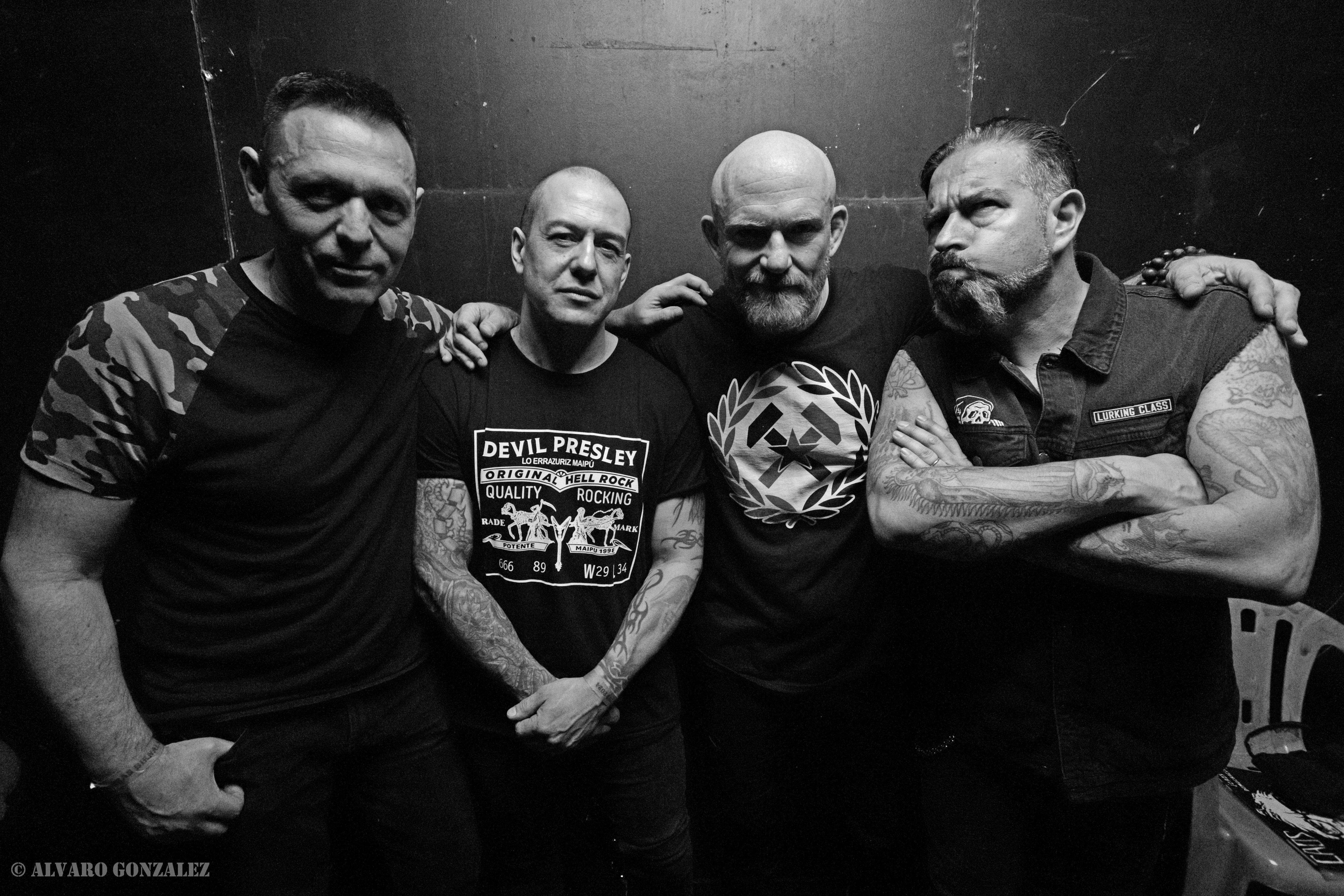 La legendaria banda de punk chileno CAOS anuncia gira nacional y el lanzamiento de nuevo material