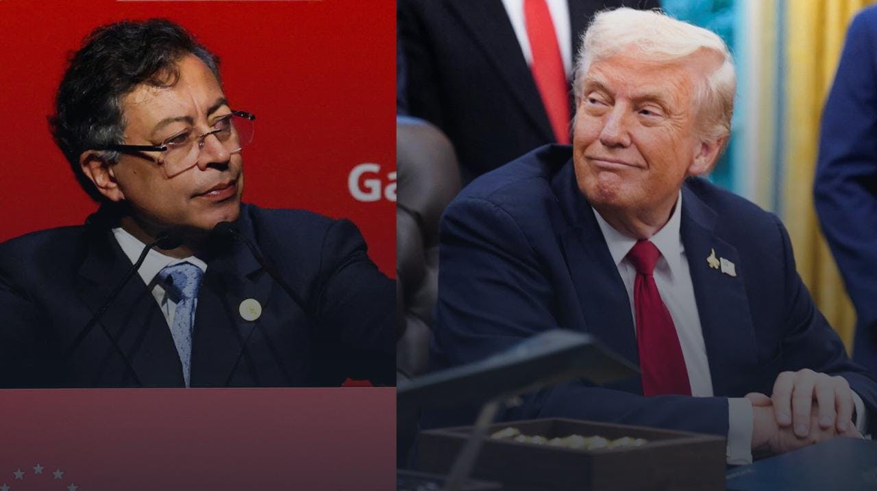 Crece la tensión entre Trump y Petro: El republicano tildó al presidente colombiano de liderar el narcotráfico