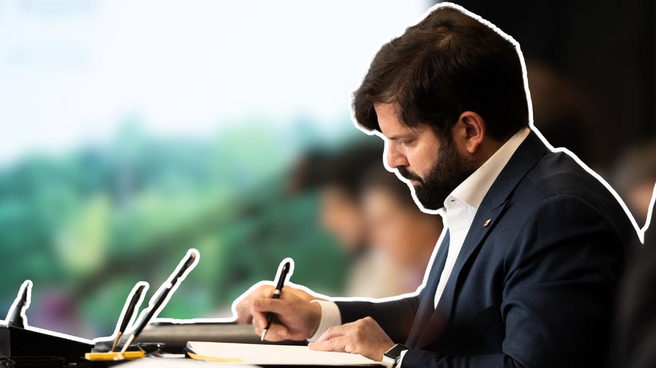 Presidente Boric apunta contra “los países más poderosos” en medio de gira empresarial