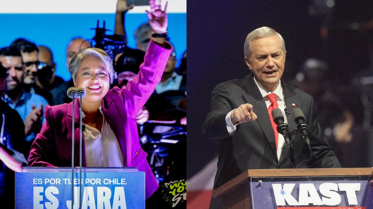 Jeannette Jara y José Antonio Kast cierran sus campañas con multitudinarios eventos y críticas cruzadas