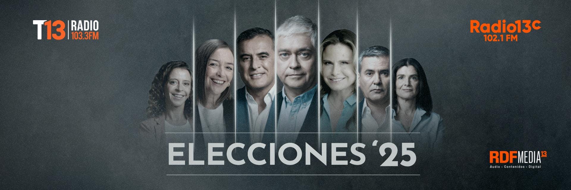 Elecciones '25: así será la cobertura conjunta de Tele13 Radio y Radio 13c