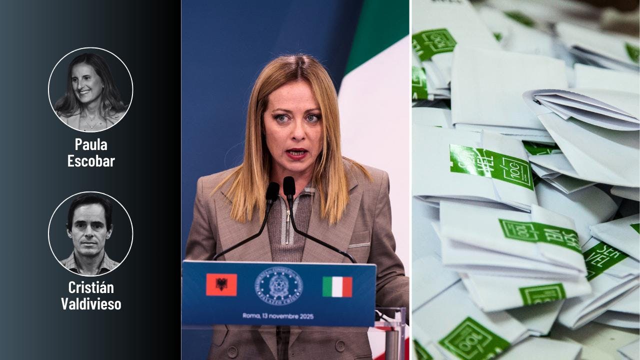 Escobar y Valdivieso por la fórmula de Giorgia Meloni y el mapa electoral tras las elecciones