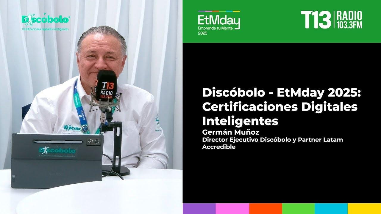 Discóbolo - Etmday 2025: Certificaciones Digitales Inteligentes