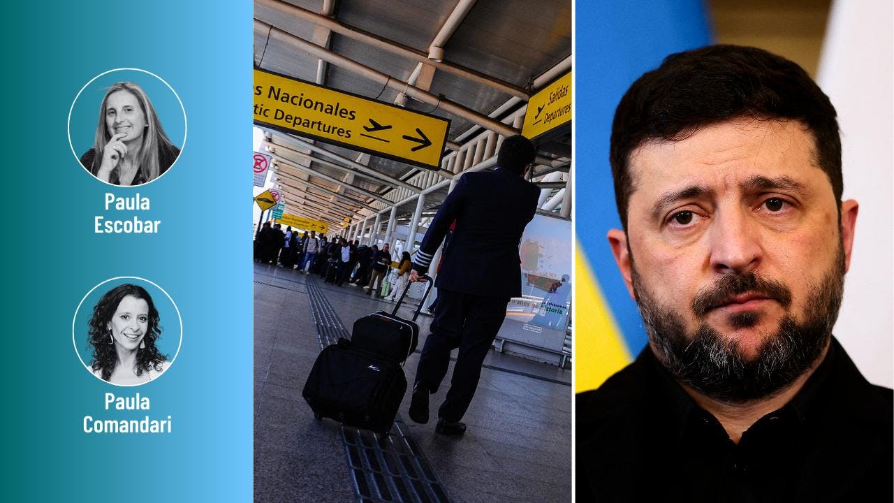 El drama de los asaltos y encerronas en las cercanías del aeropuerto; y las definiciones de Zelenski en Ucrania