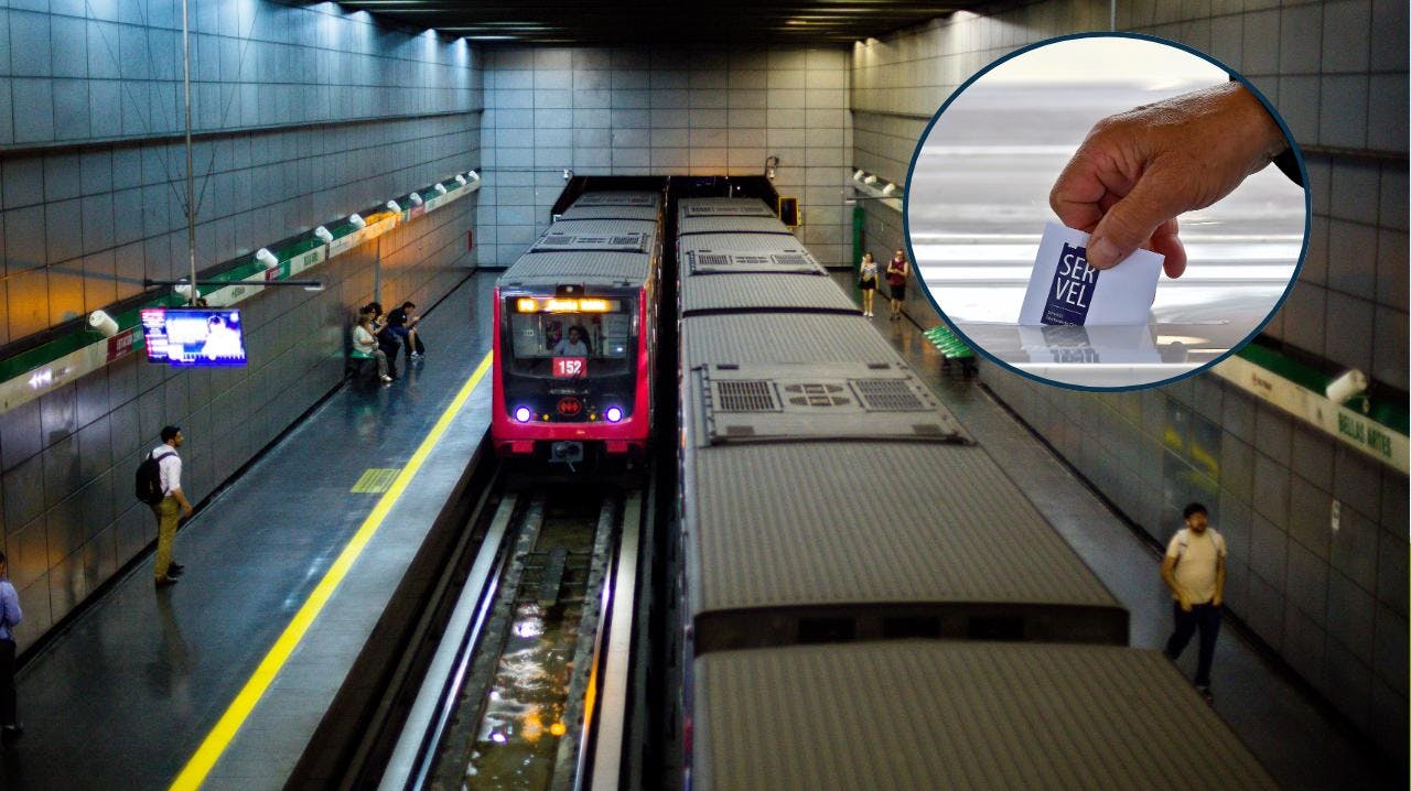 ¿Cómo funcionará el transporte público en la segunda vuelta?: habrá Metro gratuito y con más frecuencia