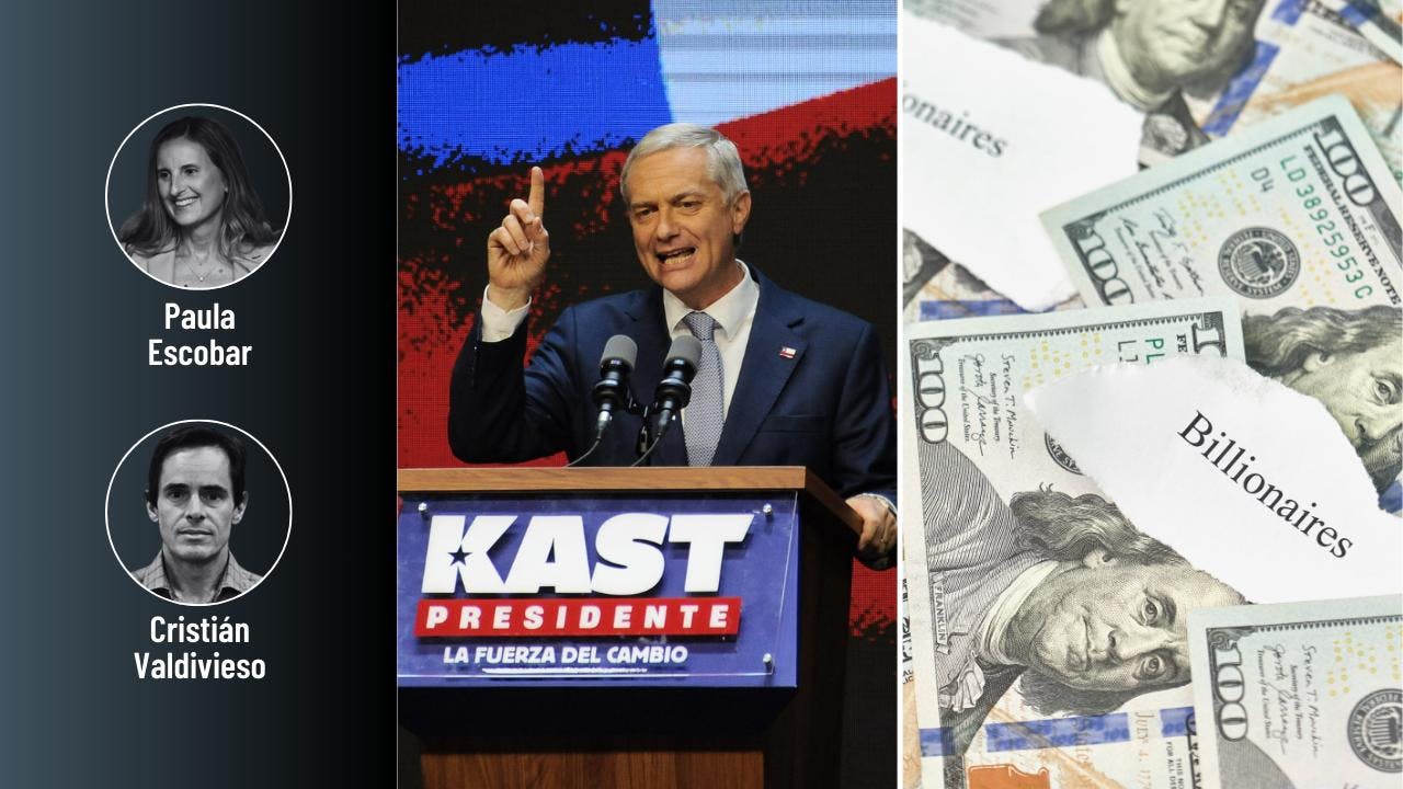 Escobar y Valdivieso por el camino de Kast a La Moneda y la nueva tendencias de los multimillonarios tecnológicos
