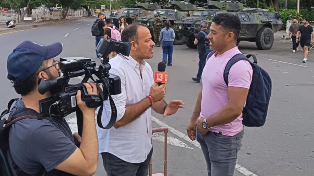 Alfonso Concha desde la frontera entre Colombia y Venezuela: “No estamos viendo el éxodo que hemos visto en otras ocasiones”