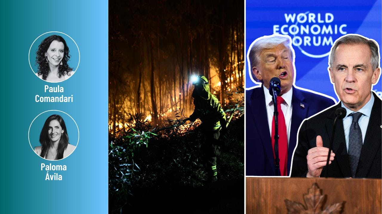 De la ecología del fuego a la tensión política en el Foro de Davos