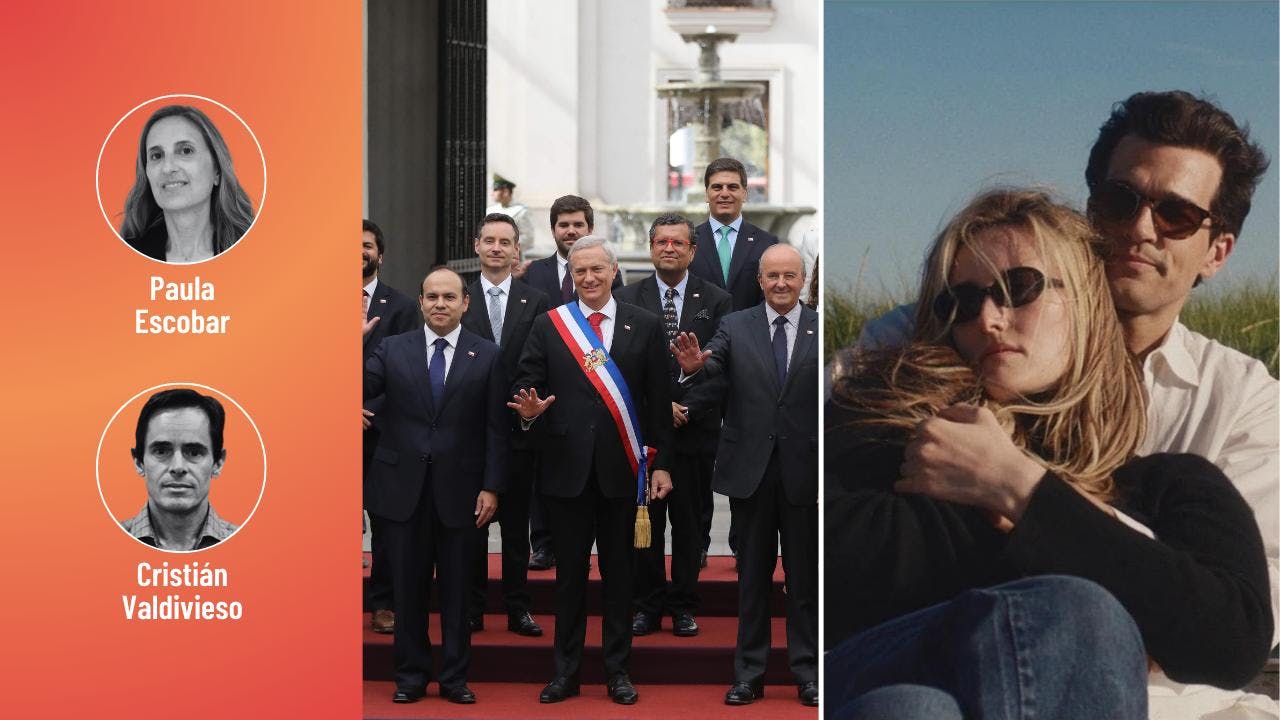 Escobar y Valdivieso por el éxito de “Love Story” y cuál es el derrotero del Gobierno de Kast