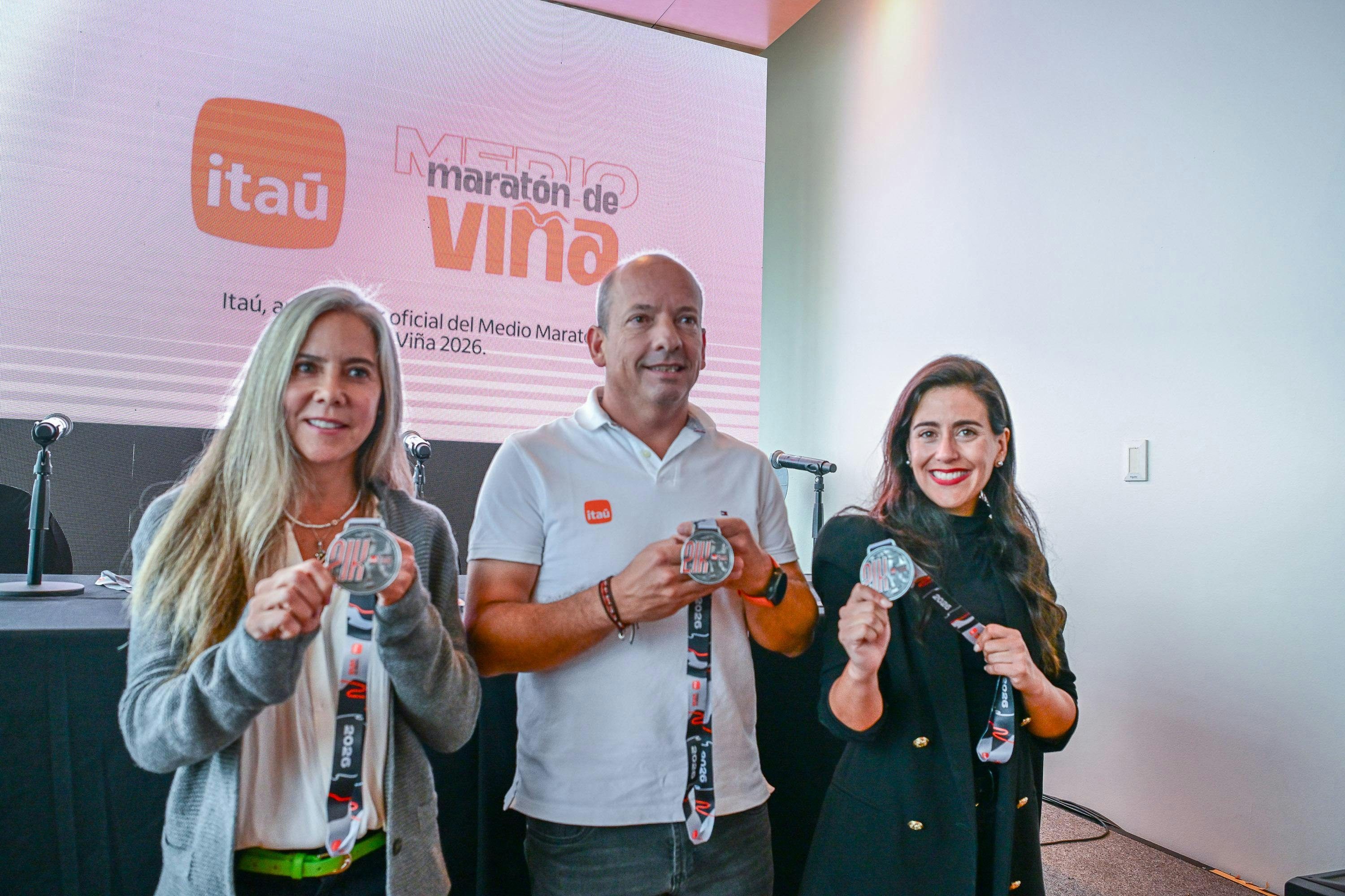 Viña del Mar presenta las medallas del Medio Maratón 2026 y se consolida como polo de turismo deportivo