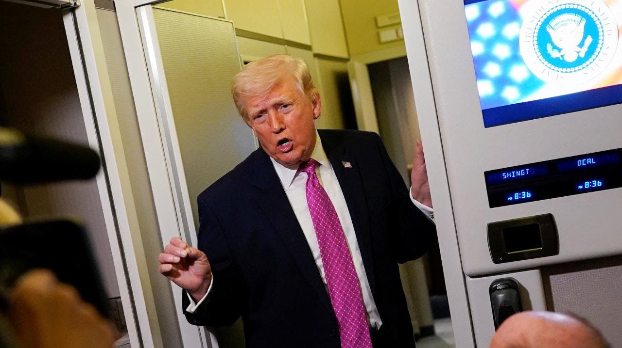 Donald Trump asegura que ha habido "grandes avances" en conversaciones con Irán para poner fin al conflicto