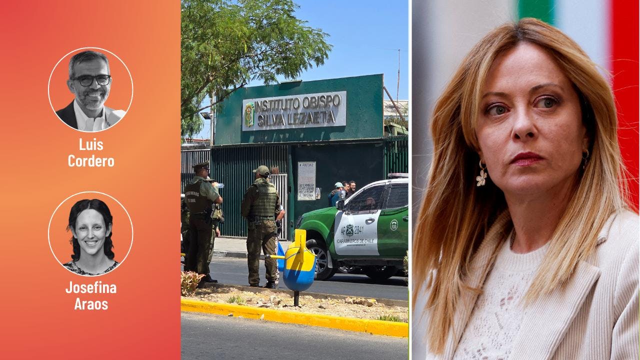 Araos y Cordero por la tragedia escolar en Calama y la derrota de Meloni en su referéndum