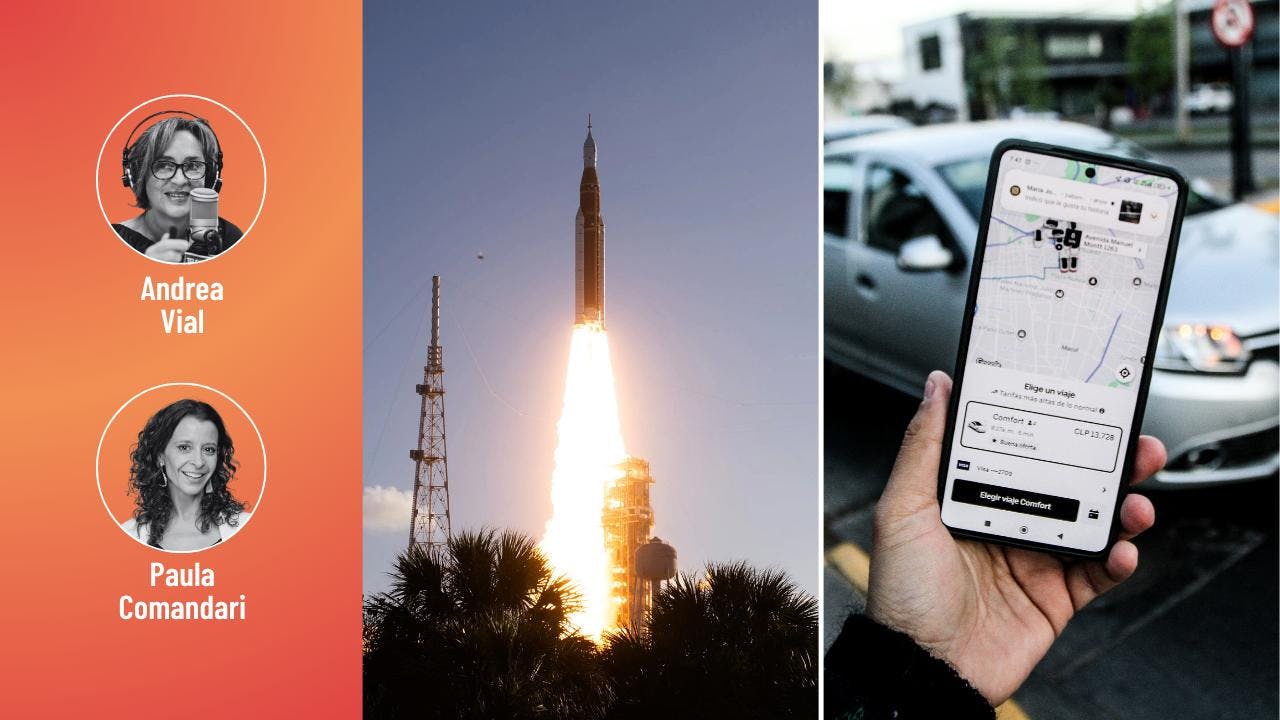 Vial y Comandari por la misión Artemis II y el choque de ministros por la Ley Uber