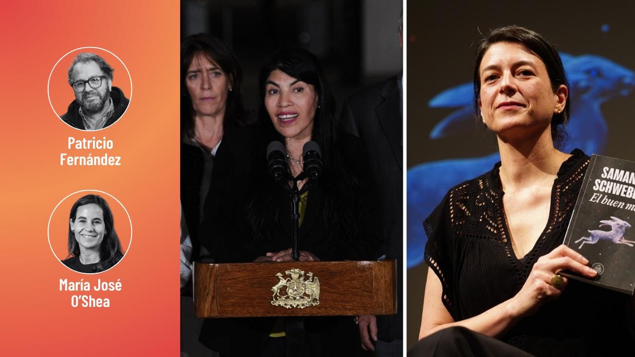 Fernández y O’Shea por el perfil de la ministra Lincolao y el Premio Aena que se llevó Samanta Schweblin