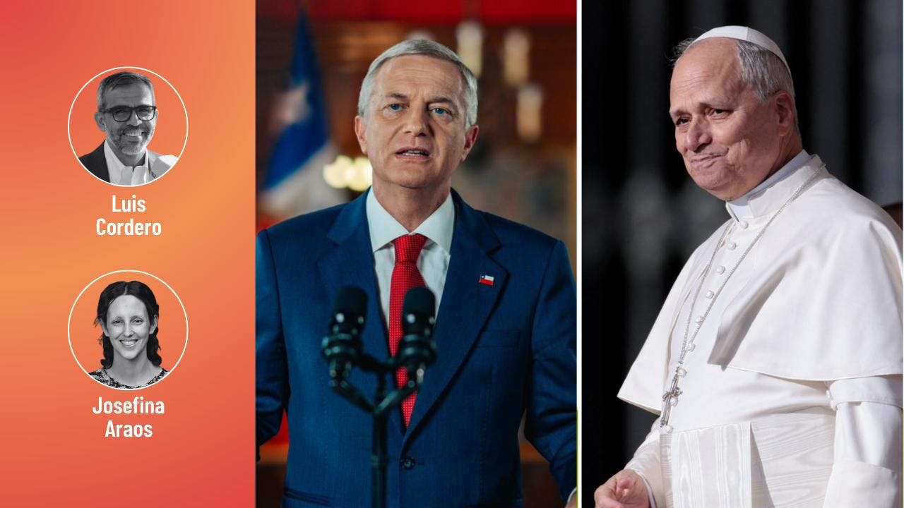 Araos y Cordero por Trump versus Papa León XIV y el relato del plan de Reconstrucción Nacional