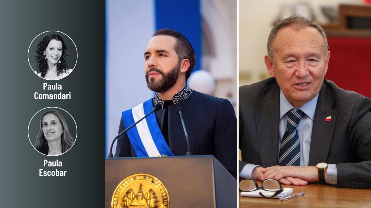 La Moneda entre el símbolo de Bukele y el estilo García-Ruminot