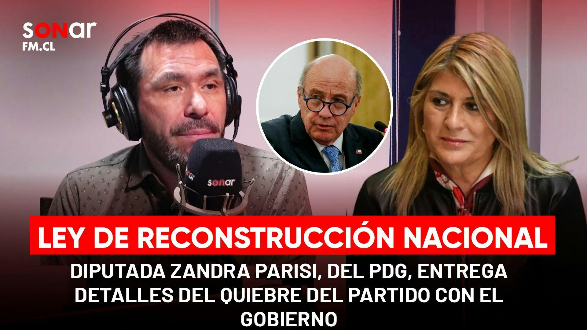 PDG anuncia rechazo al proyecto de Reconstrucción Nacional tras quiebre con el Gobierno