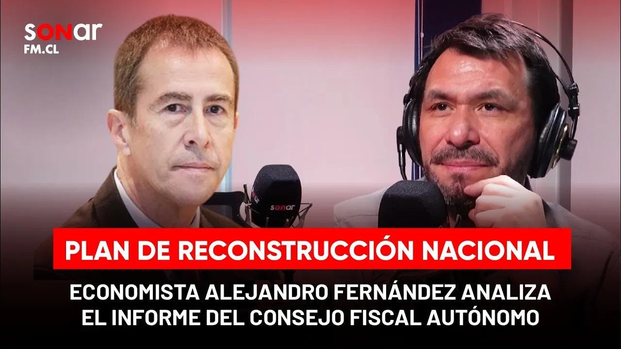 Economista propone dividir el proyecto de Reconstrucción Nacional tras informe del CFA