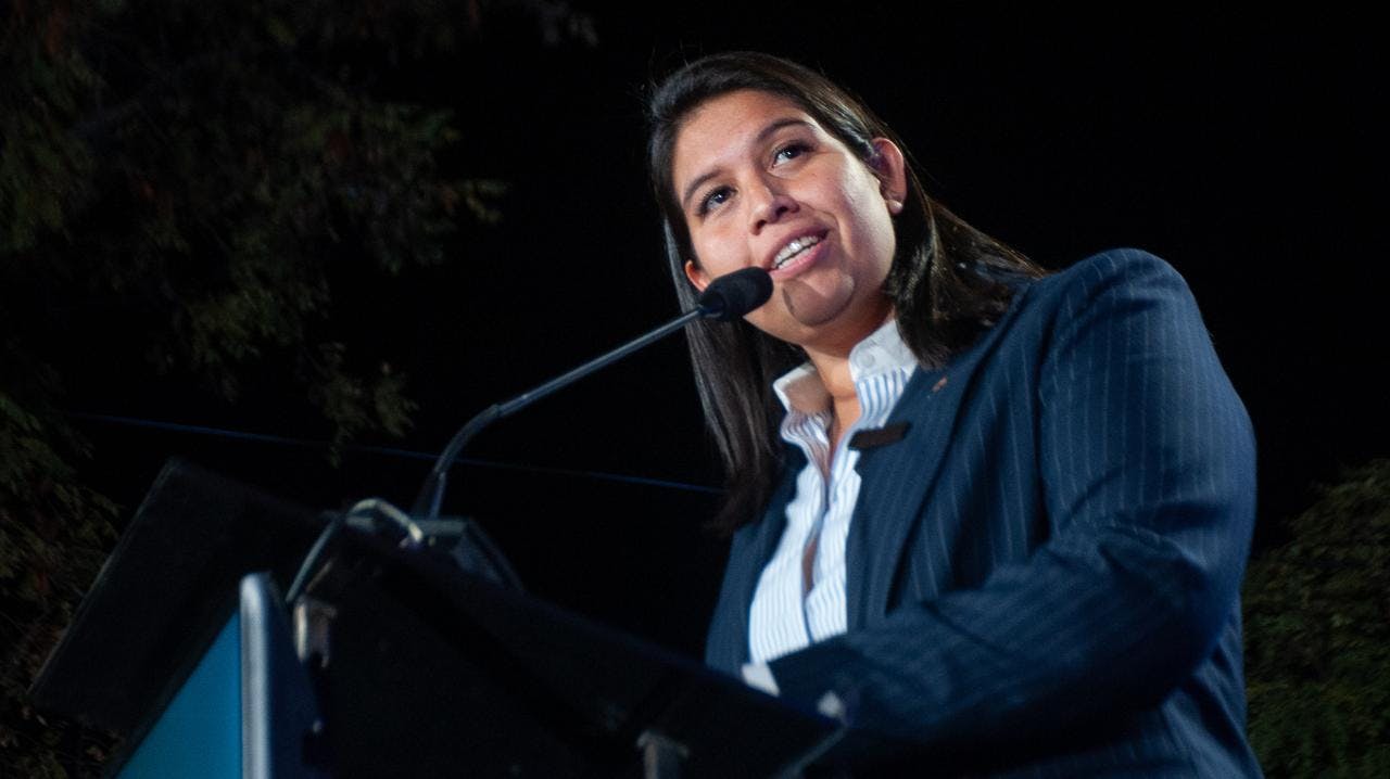 Presidenta de RN Andrea Balladares por investigación a senadora Flores:  "Le pedimos a ella que cooperara con la investigación y ha sido su voluntad"