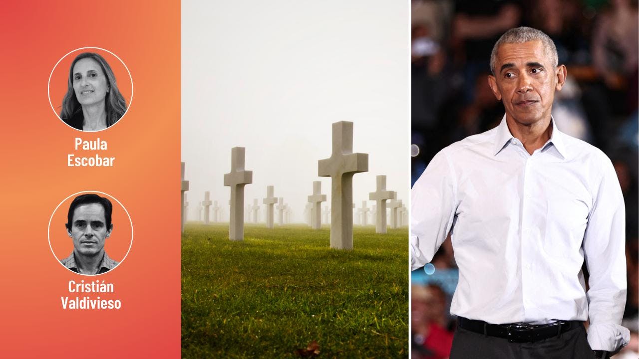 Escobar y Valdivieso por el rol de Obama en el progresismo y la dificultad para hablar de la muerte