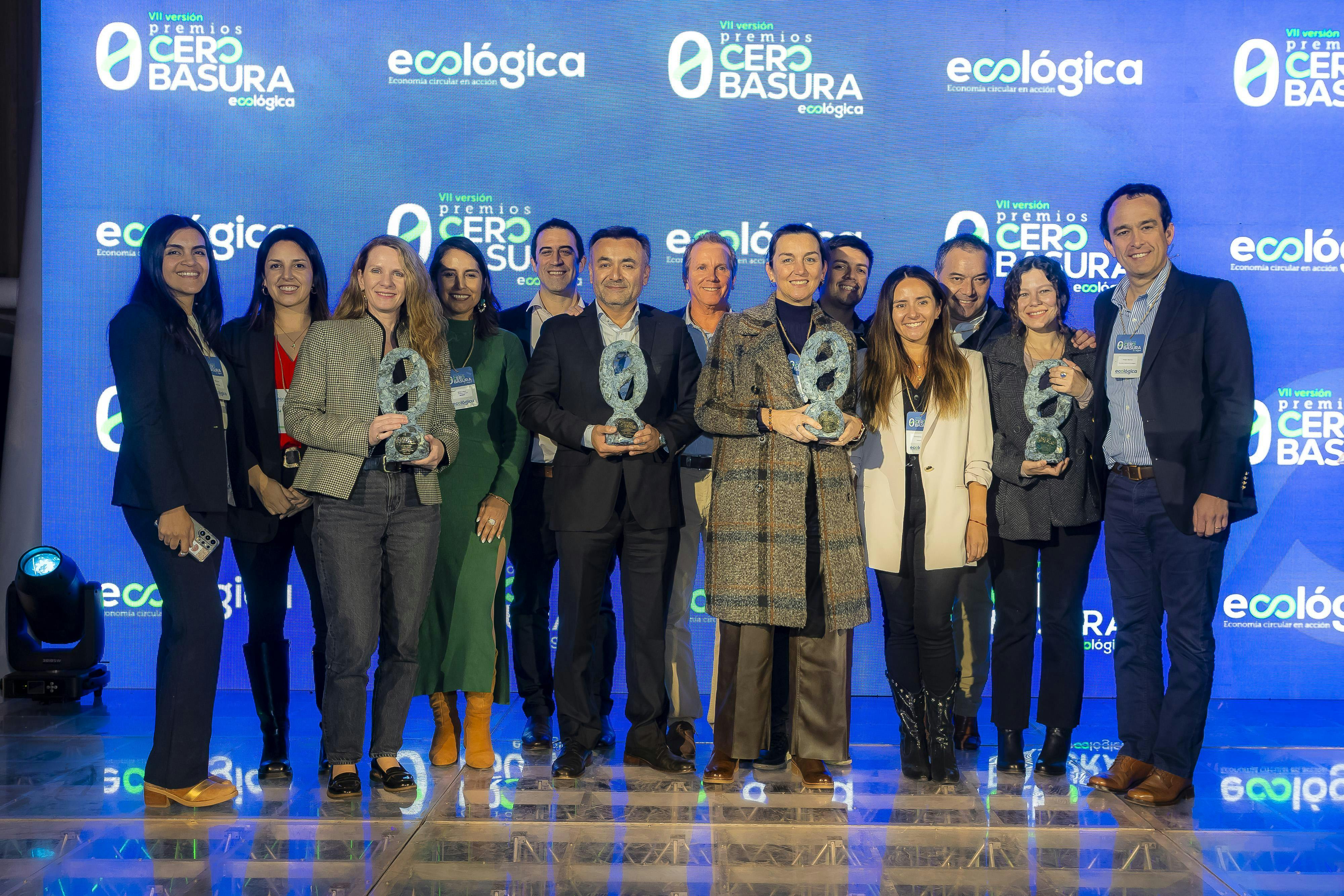 VII Premios Cero Basura: Ecológica reconoció a ocho innovaciones por su aporte a la economía circular en Chile