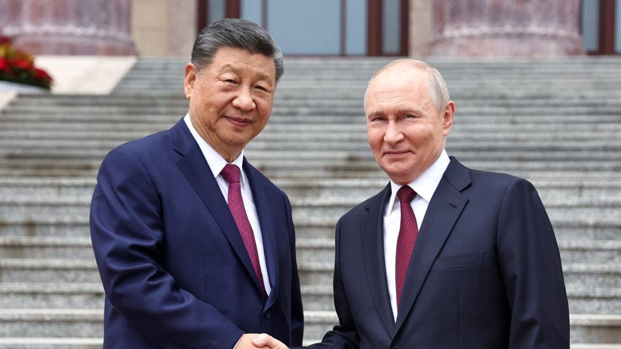 La reunión de Vladimir Putin y Xi Jinping en Beijing
