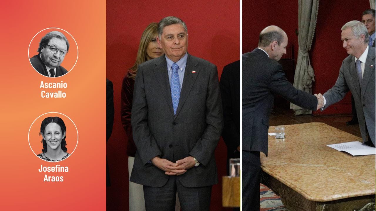 Cavallo y Araos por las primeras definiciones de Alvarado como biministro y lo que quiere mostrar el Gobierno en seguridad