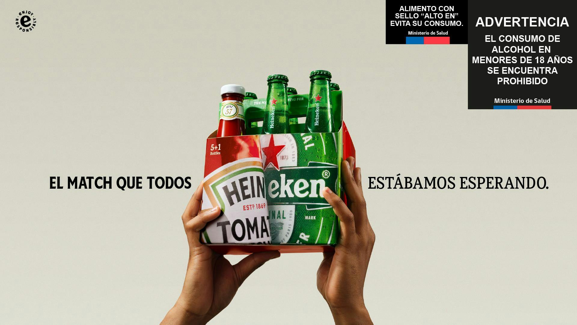 EL MATCH QUE TODOS ESTÁBAMOS ESPERANDO: Heinz® y Heineken® hacen oficial su colaboración