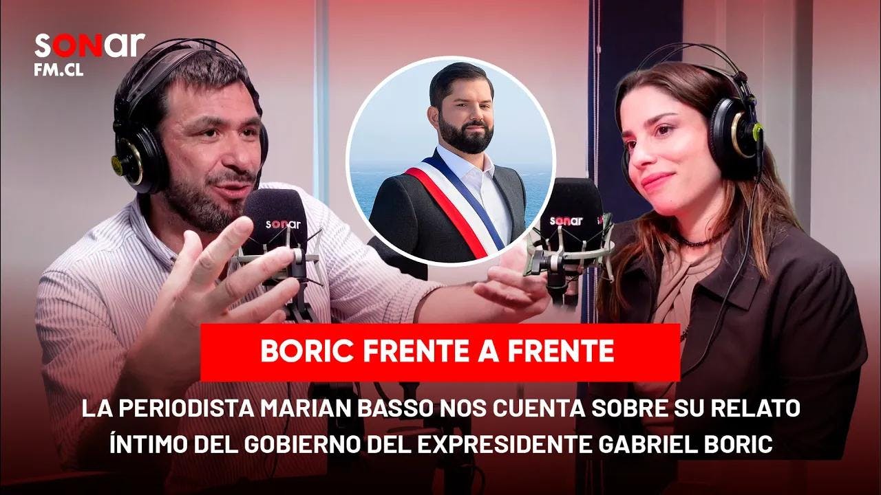 Marian Basso presenta "Boric frente a frente", un retrato de los cuatro años de gobierno de Gabriel Boric